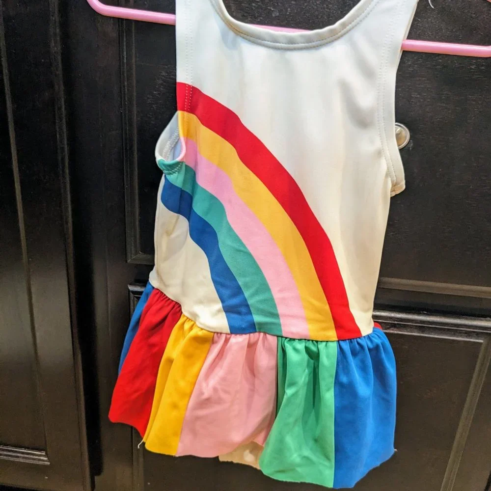 Hanna Anderson/ Rainbow Swimsuit/ Size 2T - Picture 5 of 5